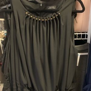 Tahari Black Pantsuit. XL